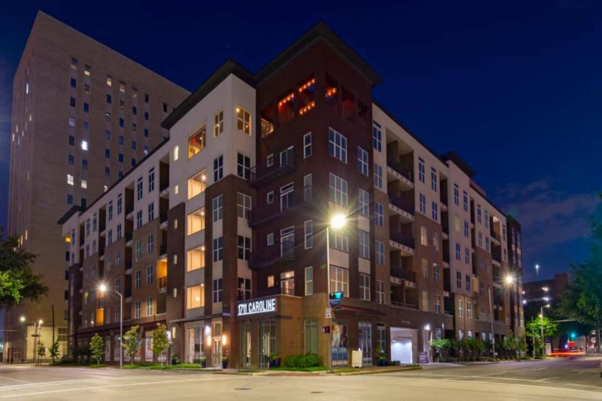 Downtown Apt Free Parking - Pool - Gym - Fully Kitchen Houston Exterior foto